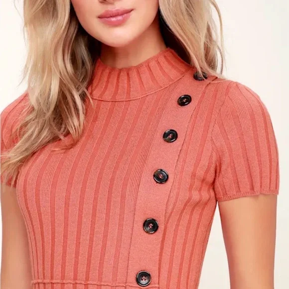 Free People Lottie Ribbed Sweater Dress - Picture 3 of 8